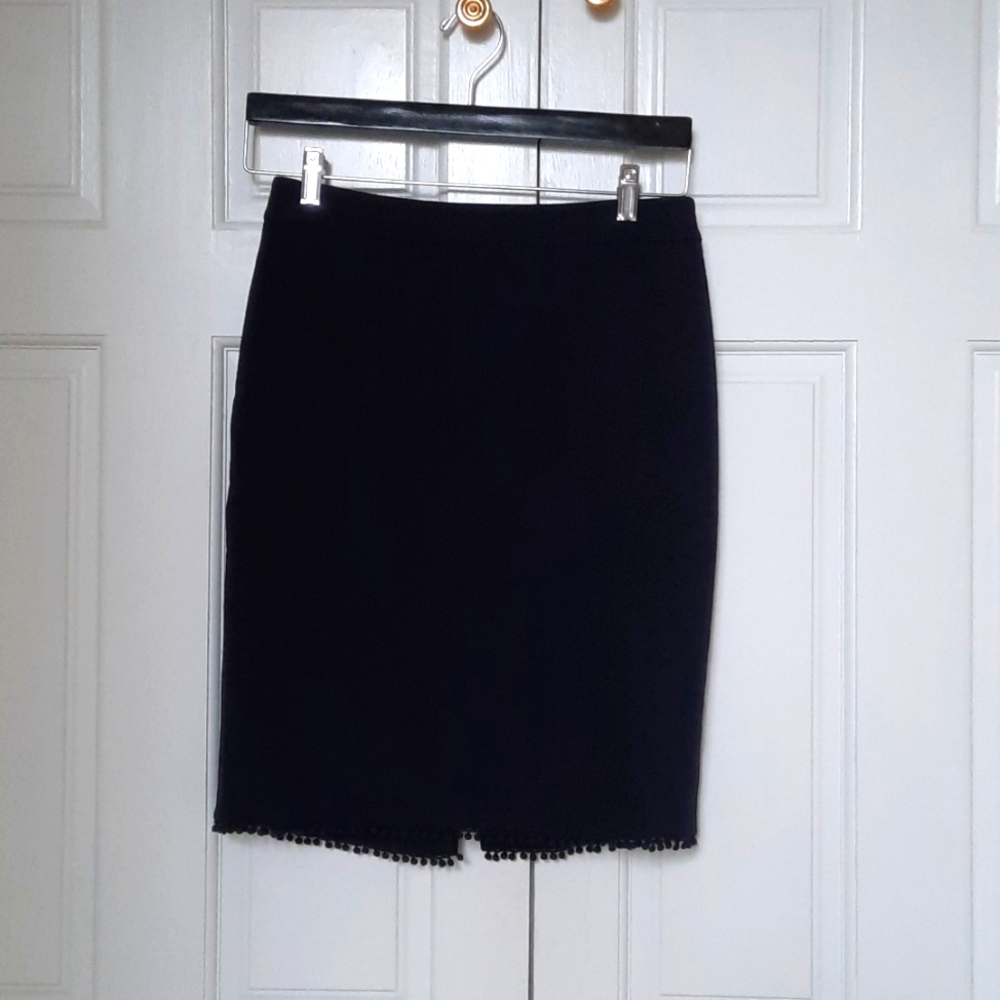 Ann Taylor Navy Pencil Skirt Petite Size 4P